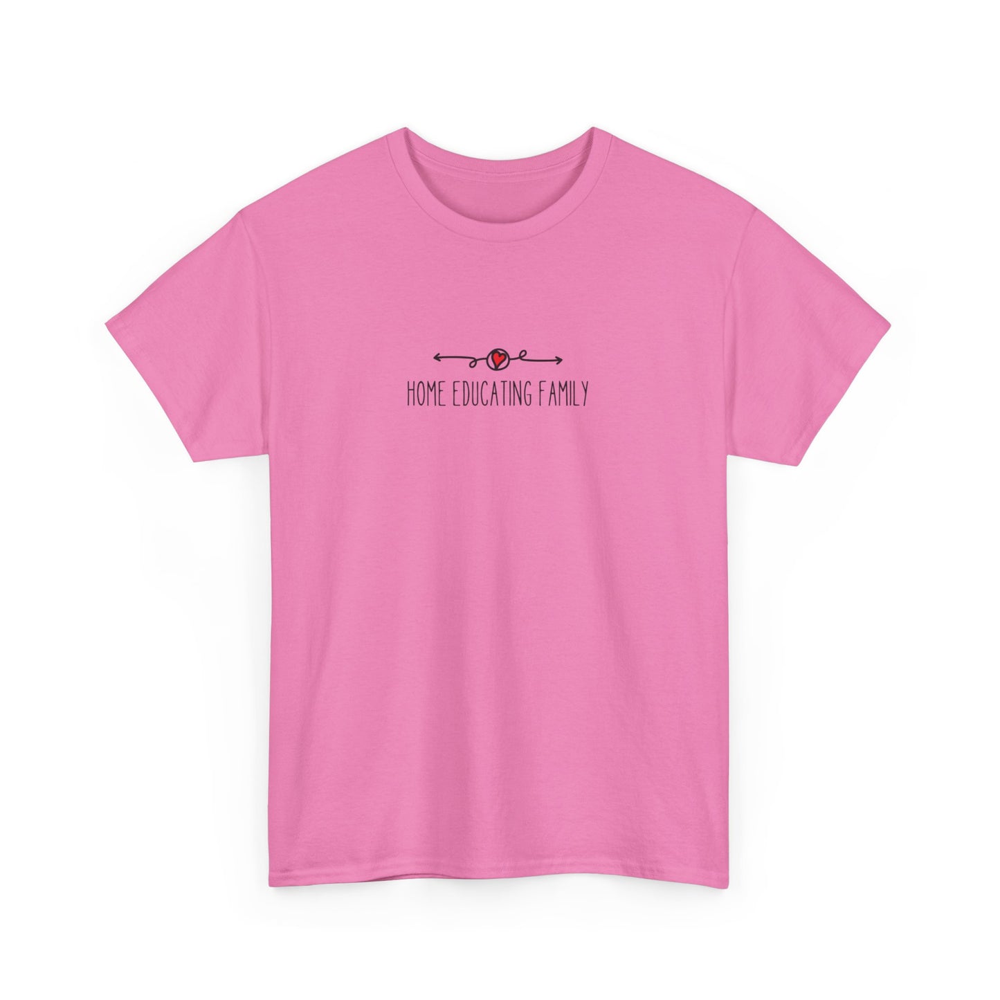Unisex Heavy Cotton T-shirt - Home Educating Family - Thsirt For Home Educating Parents - Home Education