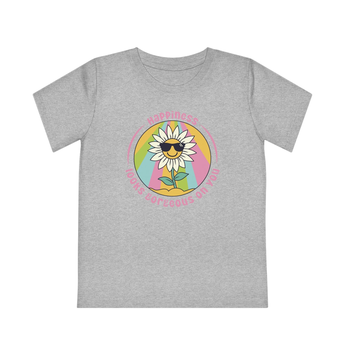 Kids' Eco Friendly T-Shirt - Happiness looks gorgeous on you