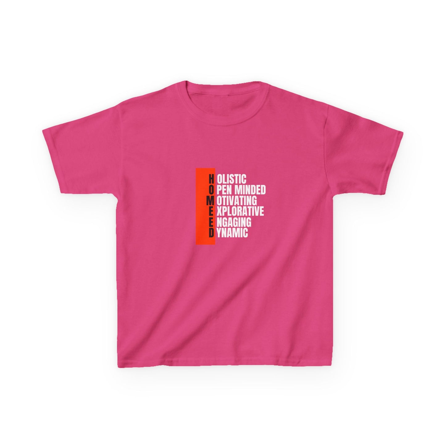 Kids Motivational Tee, Holistic Learning T-Shirt, Engaging Kids Apparel, Educational Clothing for Children, Gift for Young Explorers