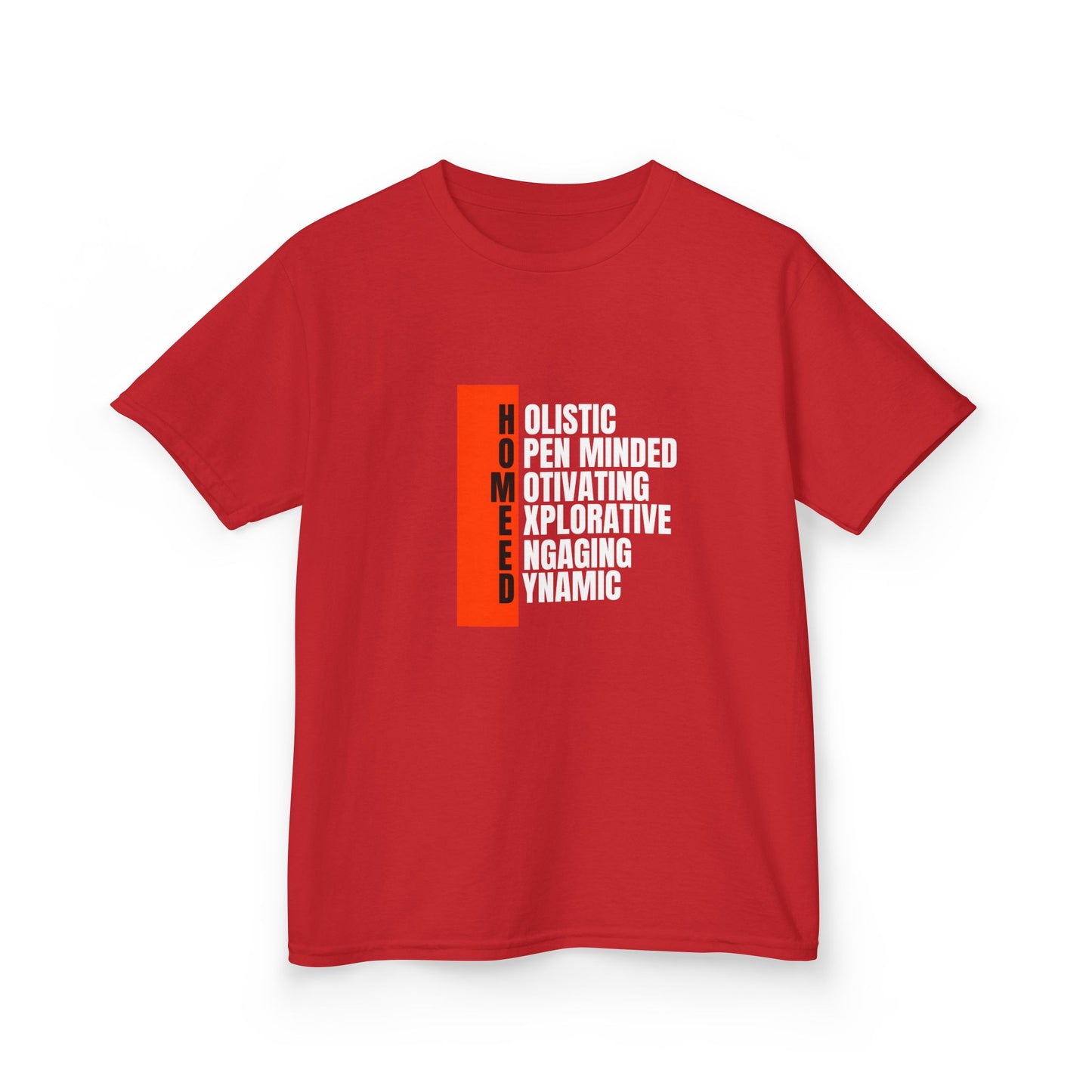 Kids Motivational Tee, Holistic Learning T-Shirt, Engaging Kids Apparel, Educational Clothing for Children, Gift for Young Explorers