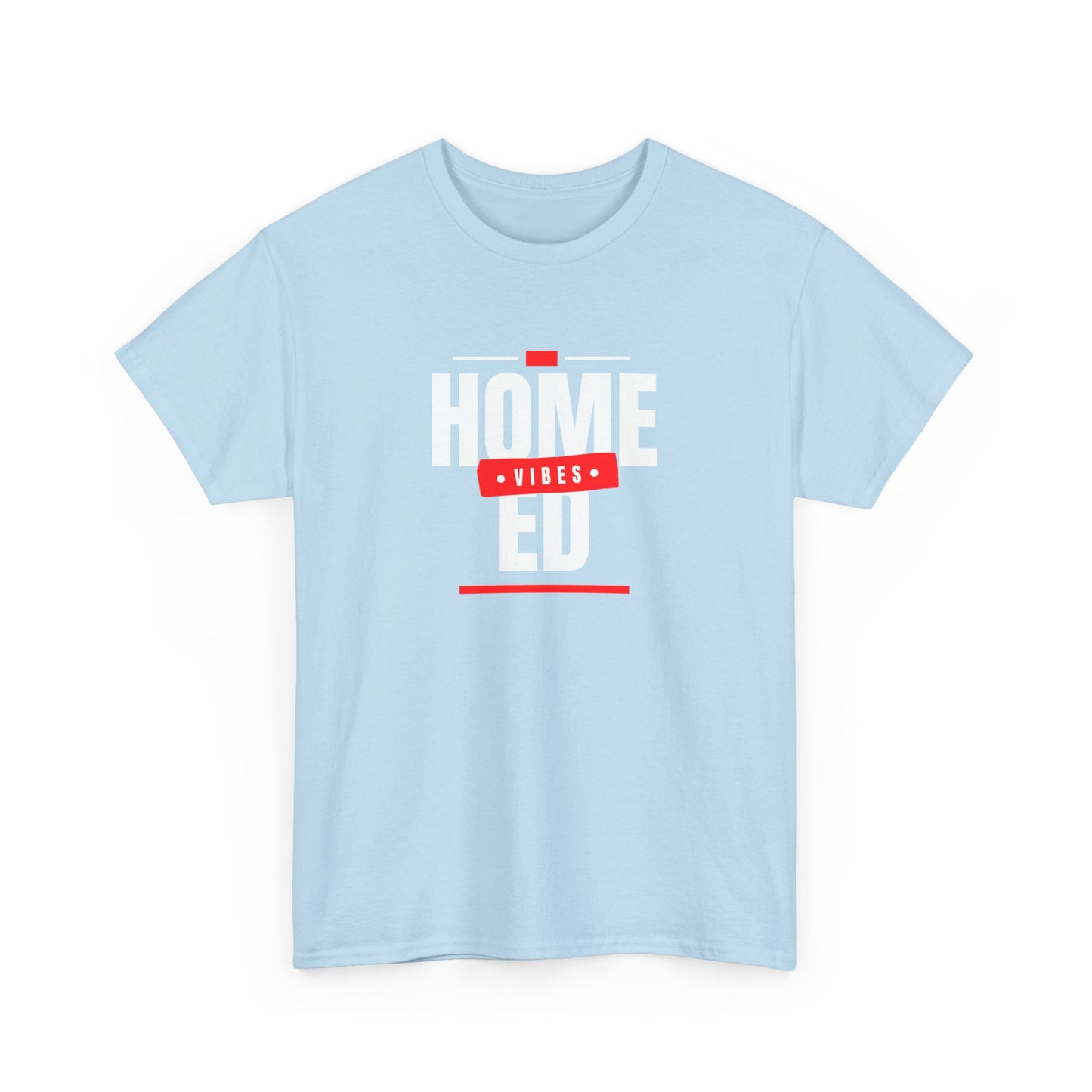 Unisex Heavy Cotton T-shirt - Home Ed Vibes - Tshirt For Home Educating Parents - Home Education Fashion