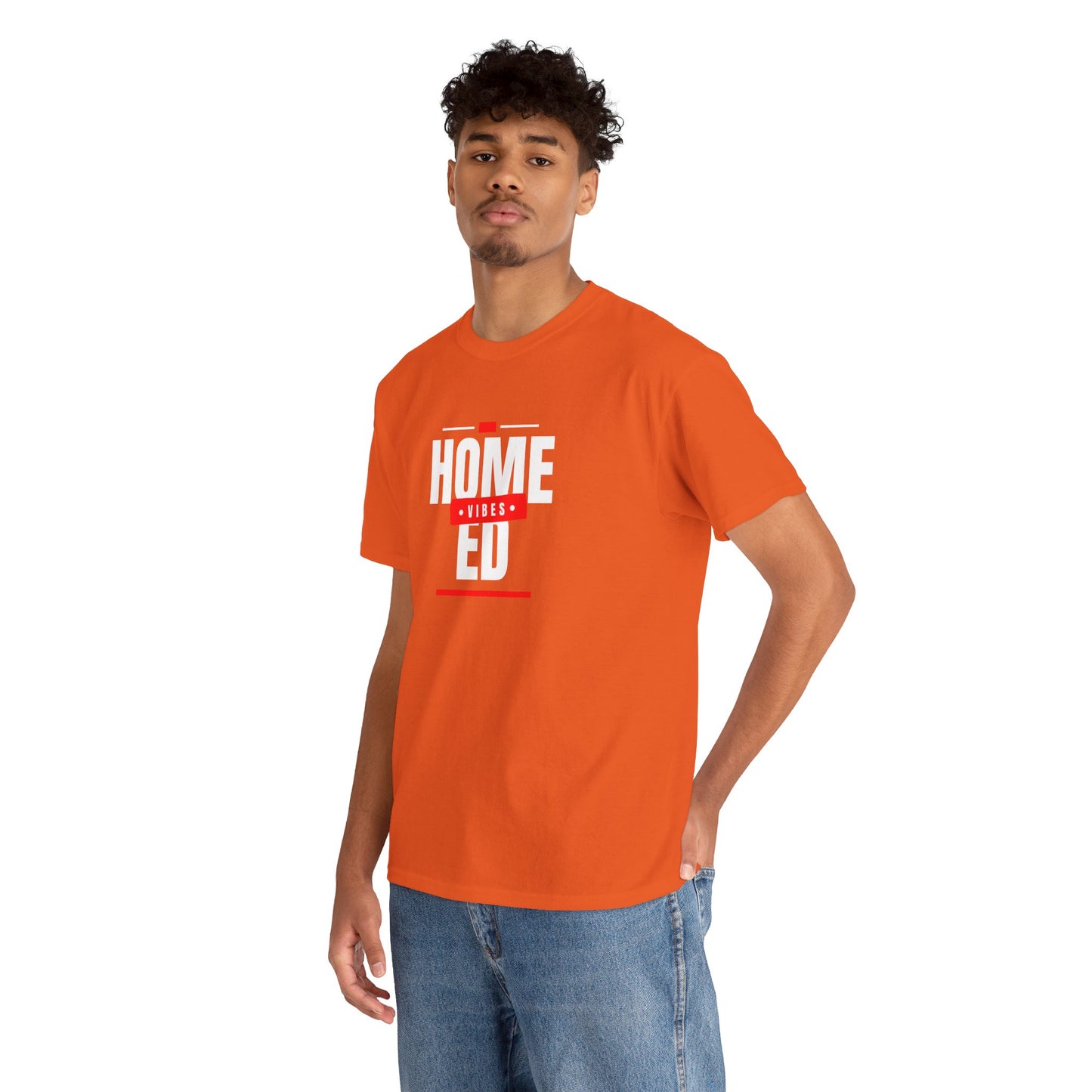 Unisex Heavy Cotton T-shirt - Home Ed Vibes - Tshirt For Home Educating Parents - Home Education Fashion