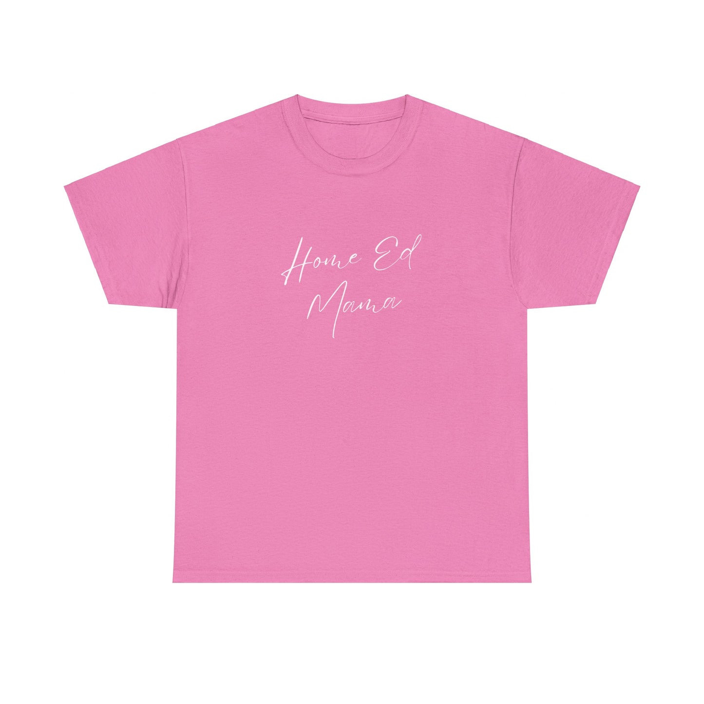 Women's Heavy Cotton T-shirt - Home Ed Mama - T-shirt For Home Educating Moms - Home Educating