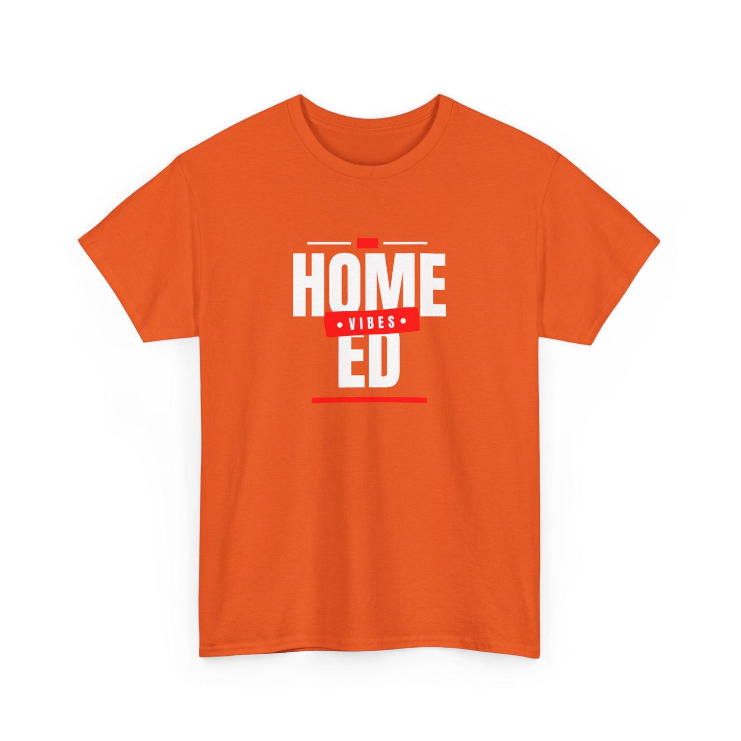 Unisex Heavy Cotton T-shirt - Home Ed Vibes - Tshirt For Home Educating Parents - Home Education Fashion