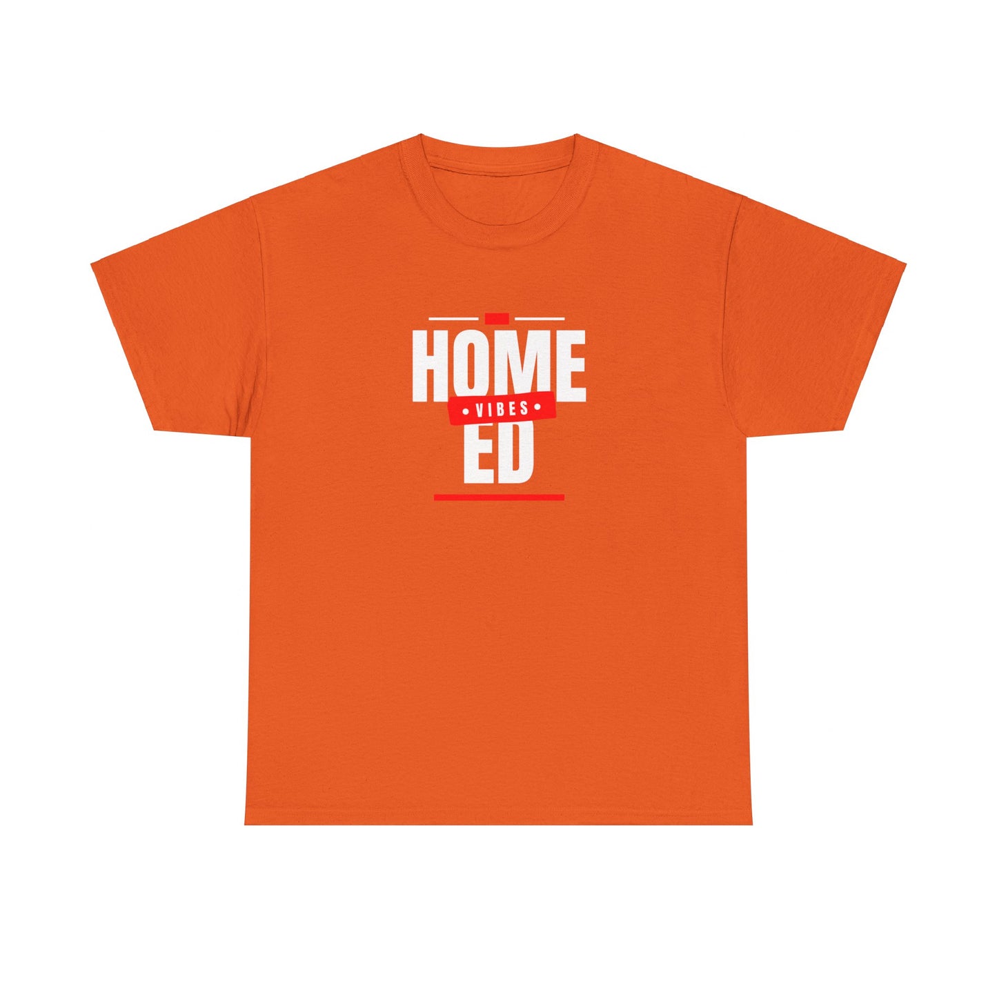 Unisex Heavy Cotton T-shirt - Home Ed Vibes - Tshirt For Home Educating Parents - Home Education Fashion