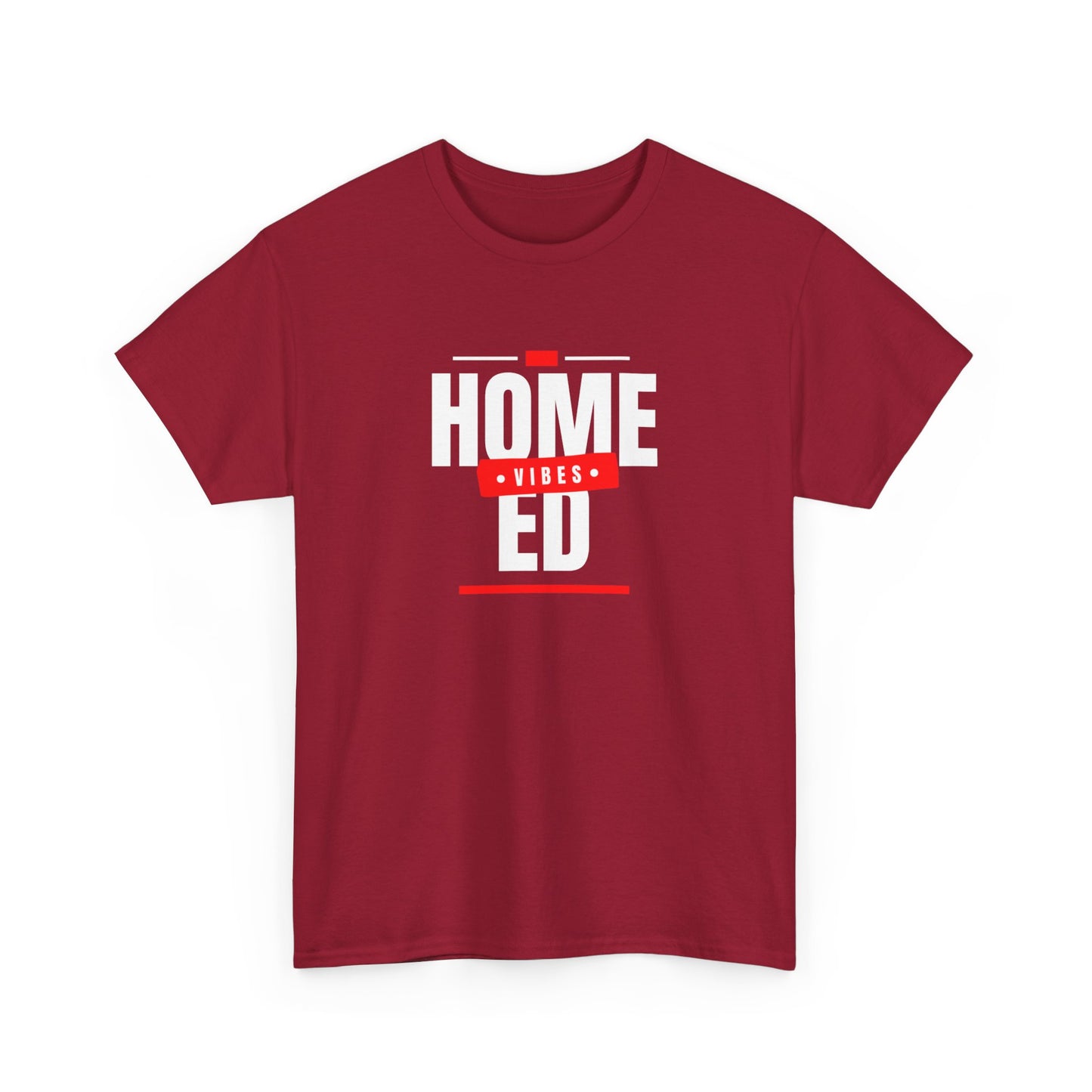 Unisex Heavy Cotton T-shirt - Home Ed Vibes - Tshirt For Home Educating Parents - Home Education Fashion