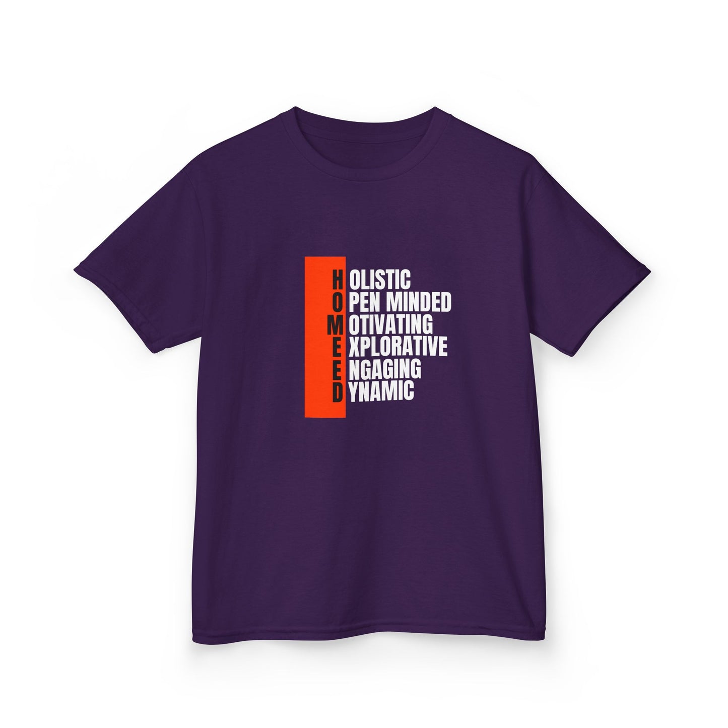 Kids Motivational Tee, Holistic Learning T-Shirt, Engaging Kids Apparel, Educational Clothing for Children, Gift for Young Explorers