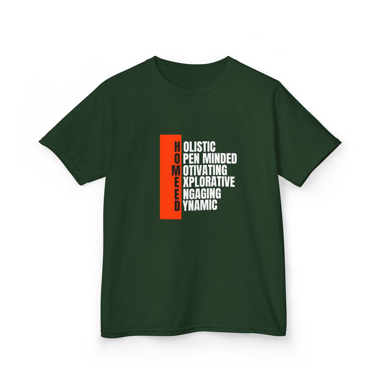 Kids Motivational Tee, Holistic Learning T-Shirt, Engaging Kids Apparel, Educational Clothing for Children, Gift for Young Explorers