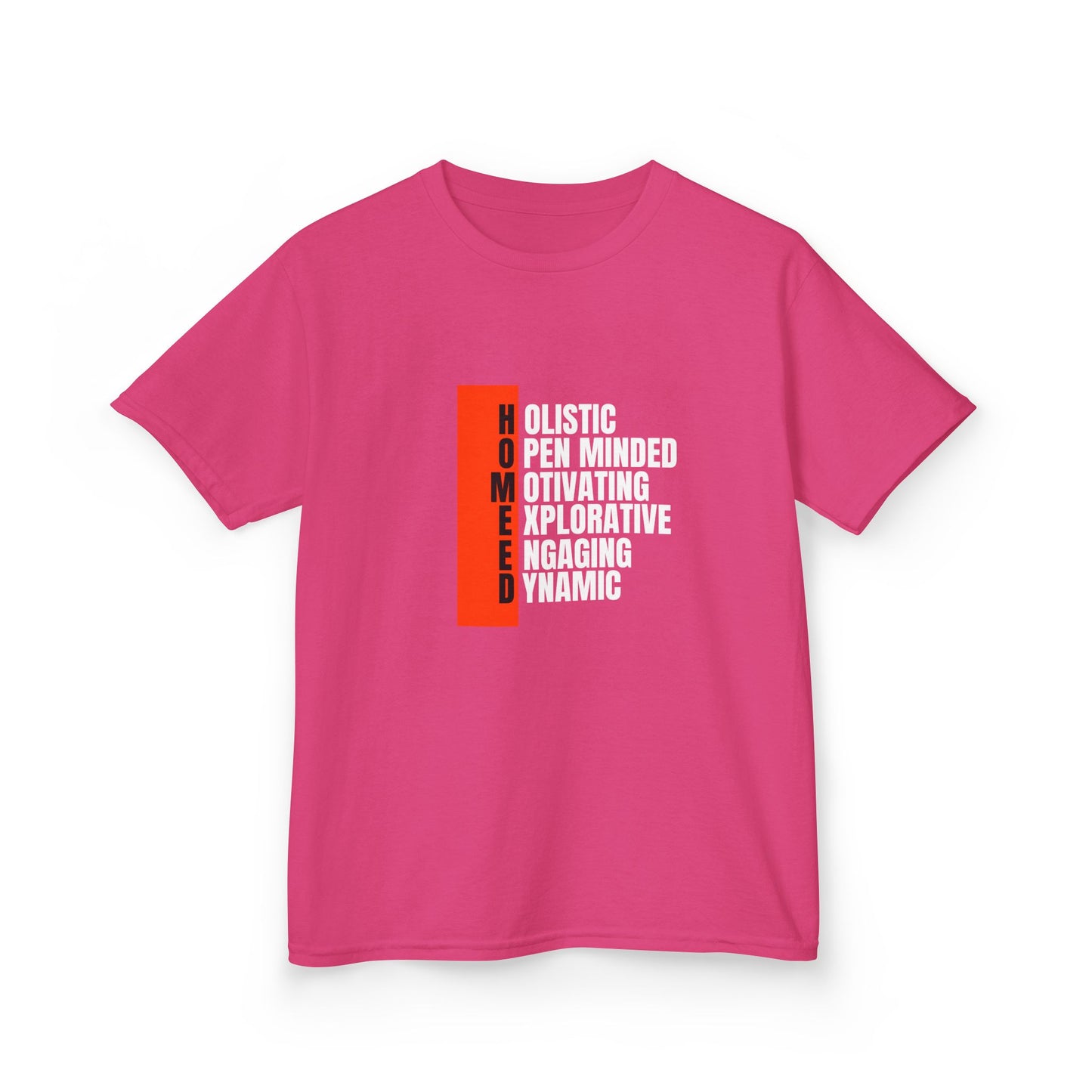Kids Motivational Tee, Holistic Learning T-Shirt, Engaging Kids Apparel, Educational Clothing for Children, Gift for Young Explorers