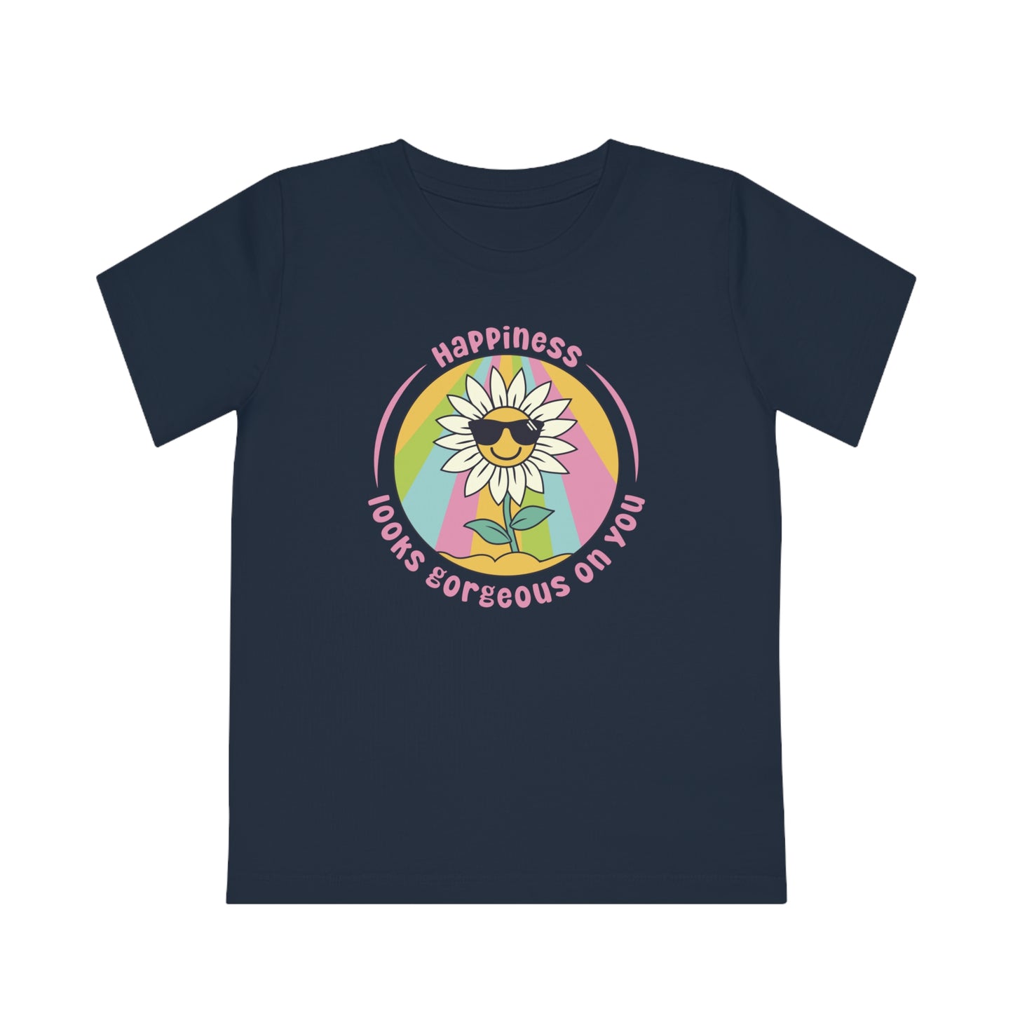 Kids' Eco Friendly T-Shirt - Happiness looks gorgeous on you