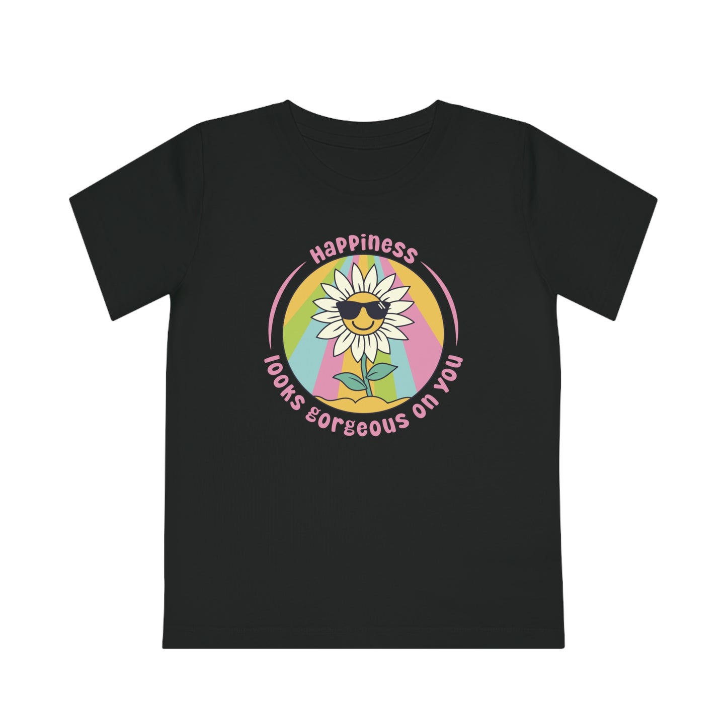 Kids' Eco Friendly T-Shirt - Happiness looks gorgeous on you