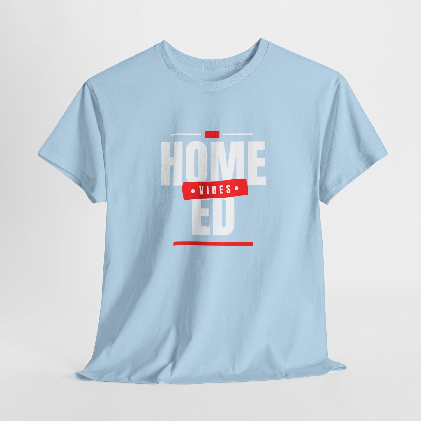 Unisex Heavy Cotton T-shirt - Home Ed Vibes - Tshirt For Home Educating Parents - Home Education Fashion