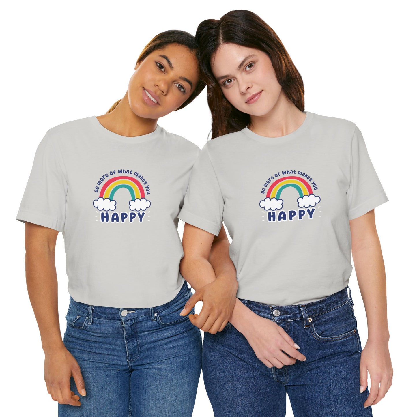 Unisex Jersey Short Sleeve Tee - Do more of what makes you happy