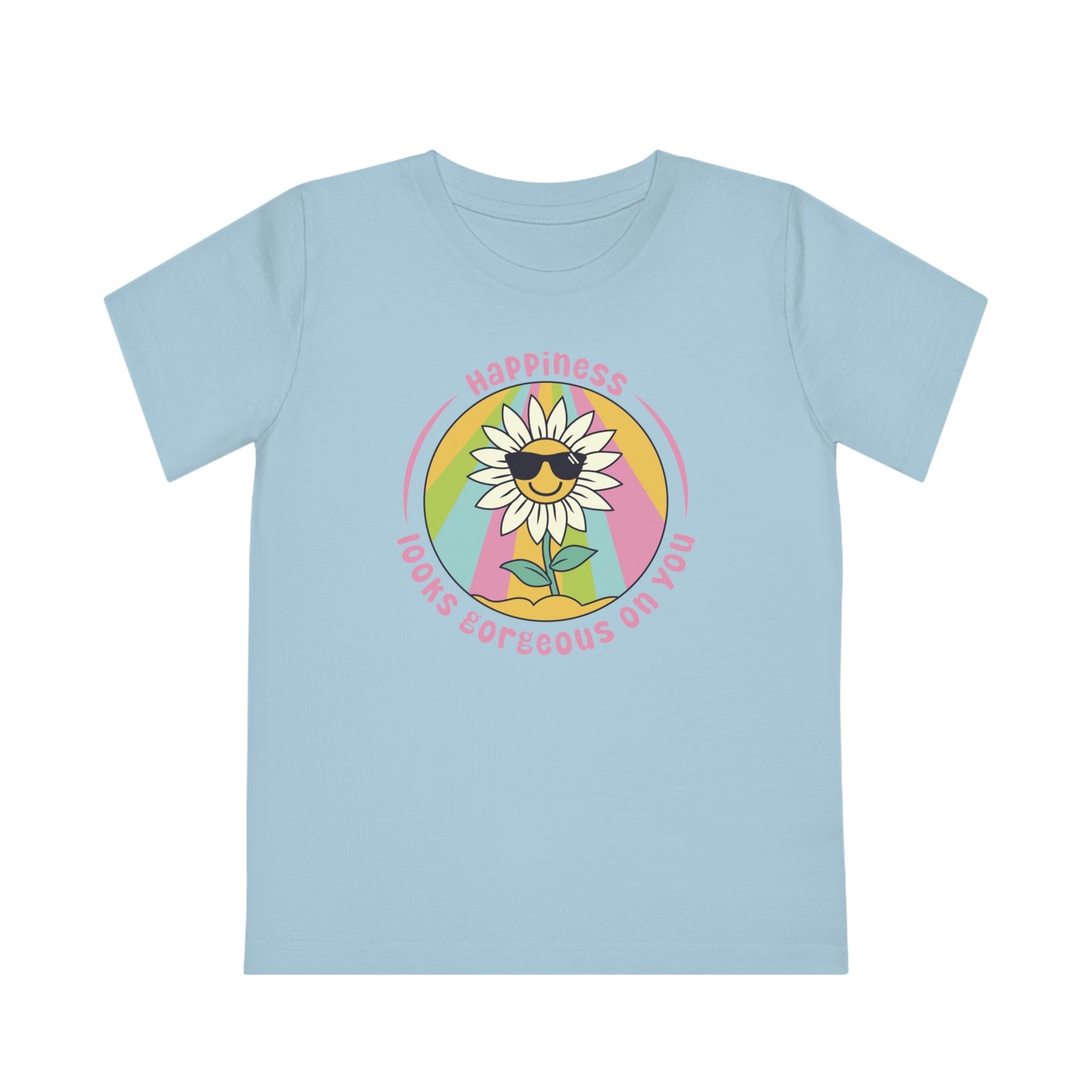 Kids' Eco Friendly T-Shirt - Happiness looks gorgeous on you