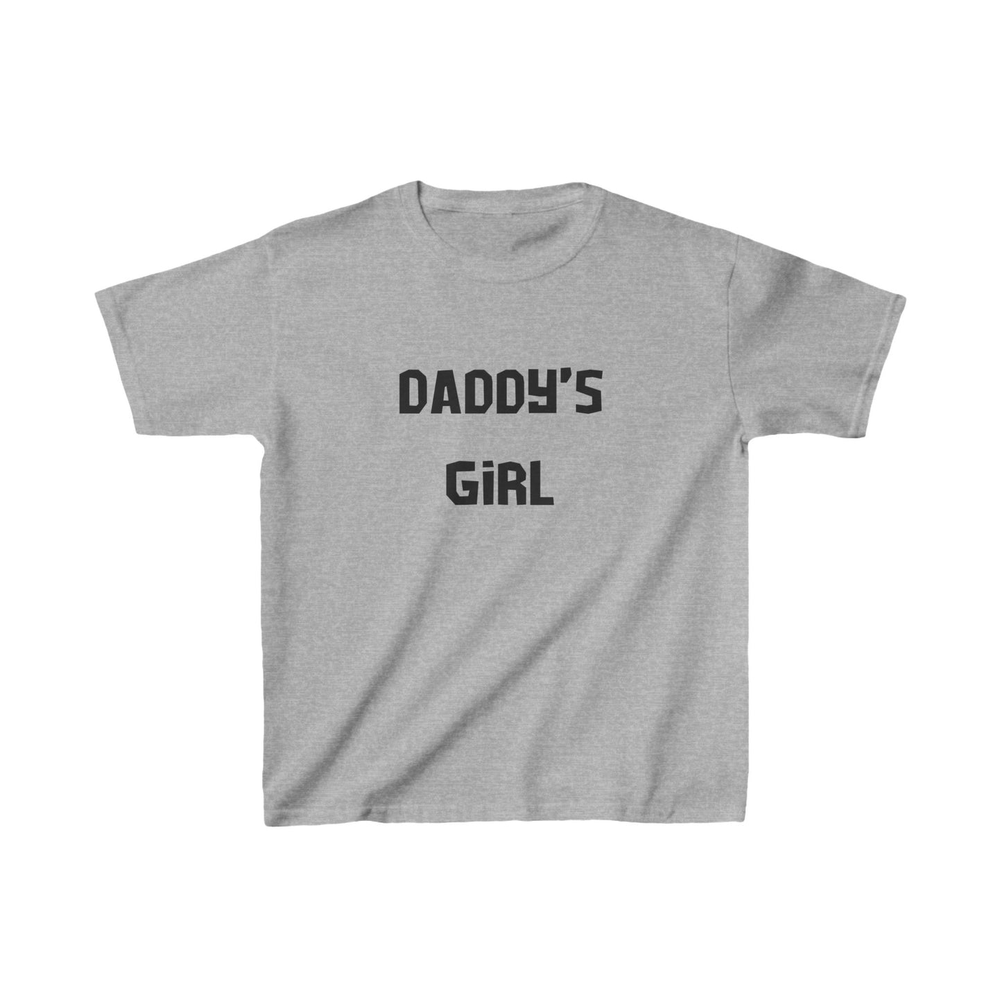 Kids Heavy Cotton T-shirt - Daddy's Girl