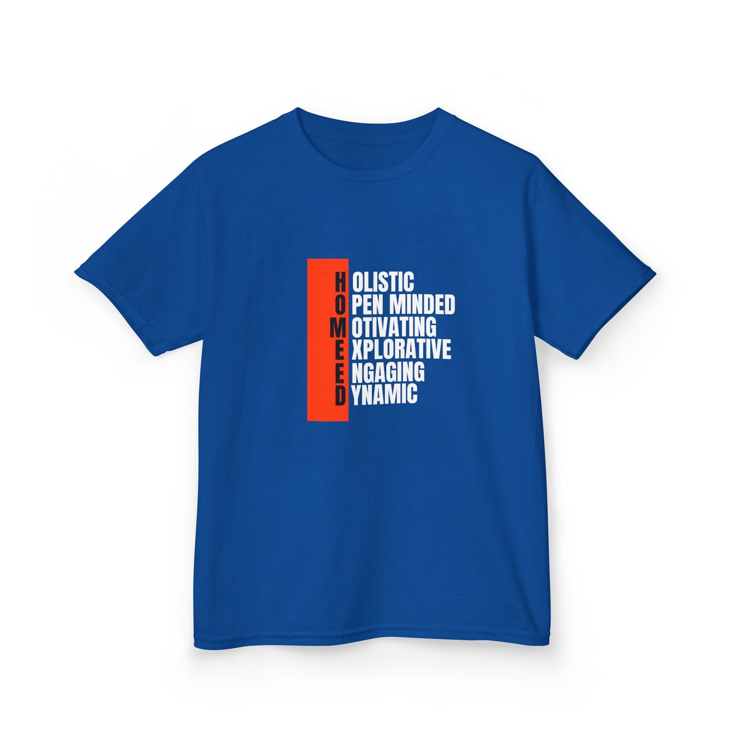 Kids Motivational Tee, Holistic Learning T-Shirt, Engaging Kids Apparel, Educational Clothing for Children, Gift for Young Explorers