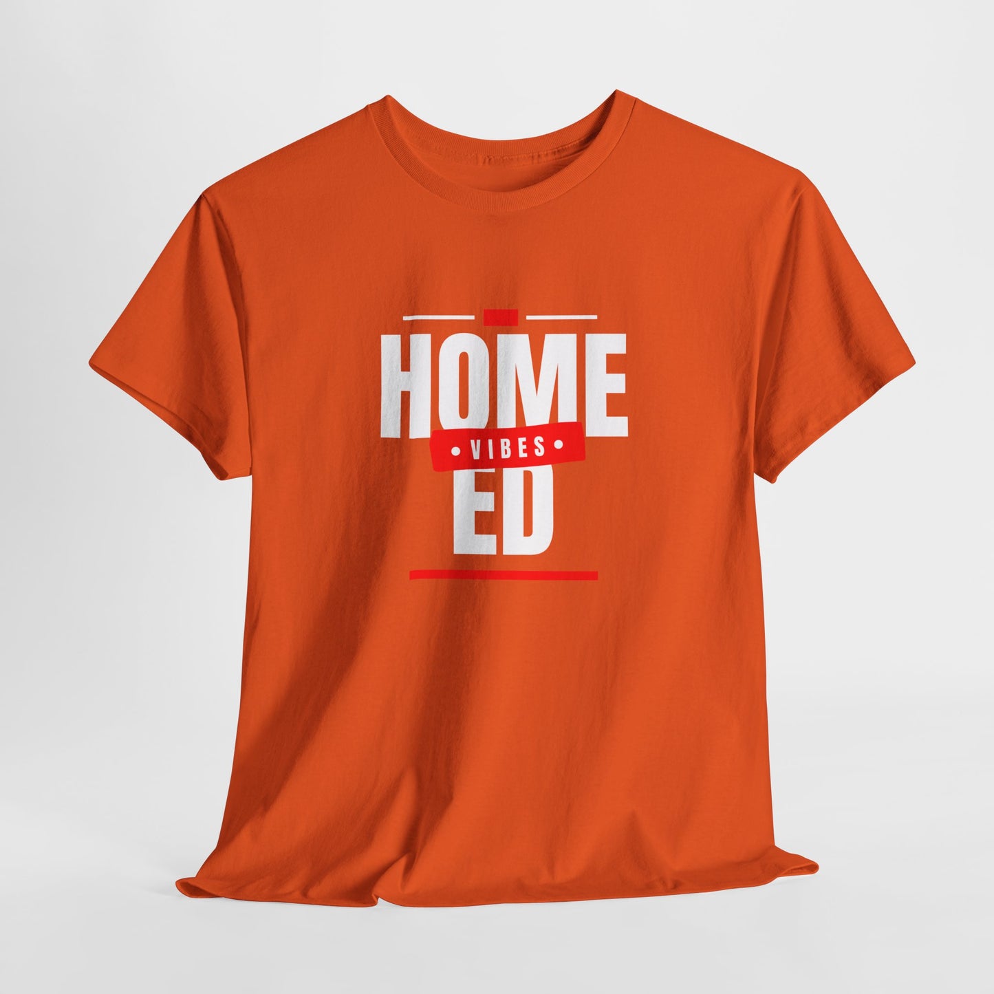 Unisex Heavy Cotton T-shirt - Home Ed Vibes - Tshirt For Home Educating Parents - Home Education Fashion