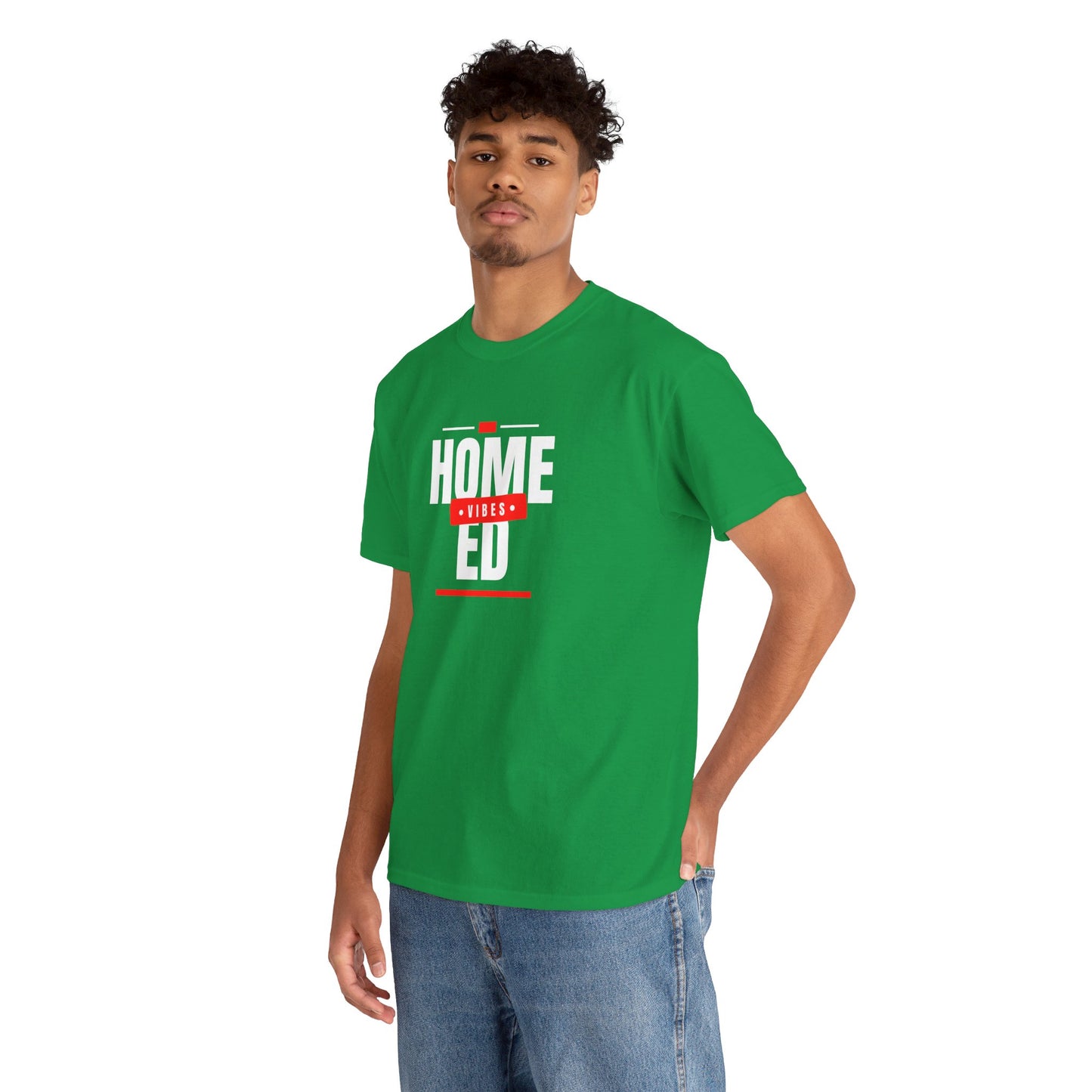 Unisex Heavy Cotton T-shirt - Home Ed Vibes - Tshirt For Home Educating Parents - Home Education Fashion