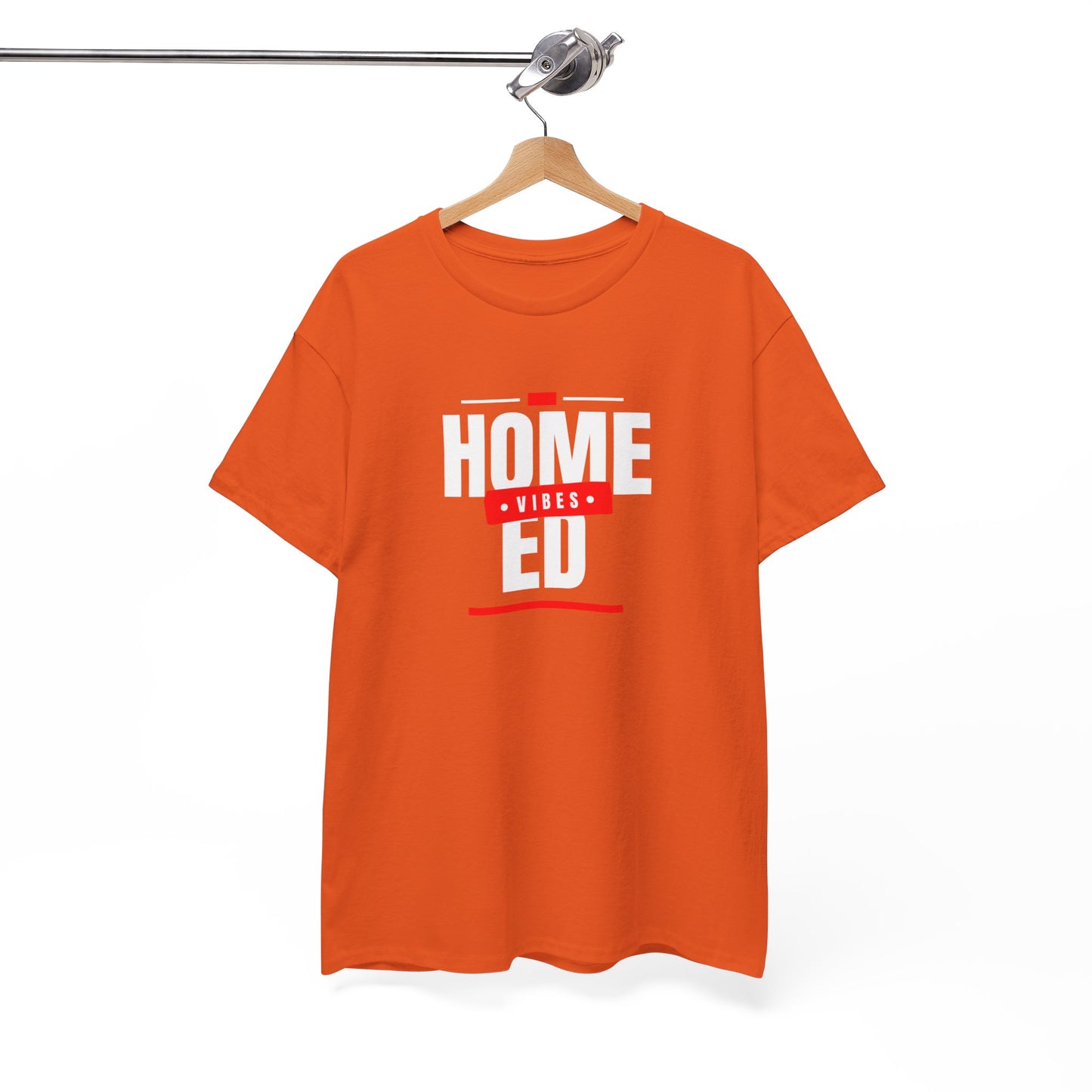 Unisex Heavy Cotton T-shirt - Home Ed Vibes - Tshirt For Home Educating Parents - Home Education Fashion