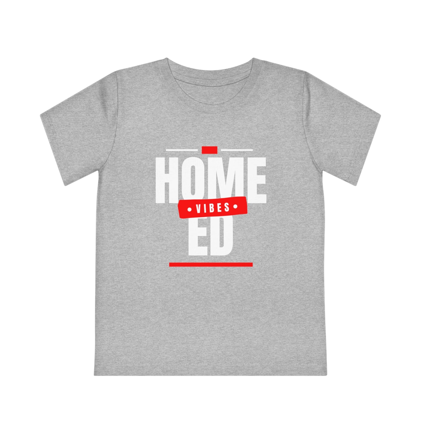 Kids' Organic T-Shirt - Home Ed Vibes - Tshirt For Home Educated Kids - Home Education Fashion