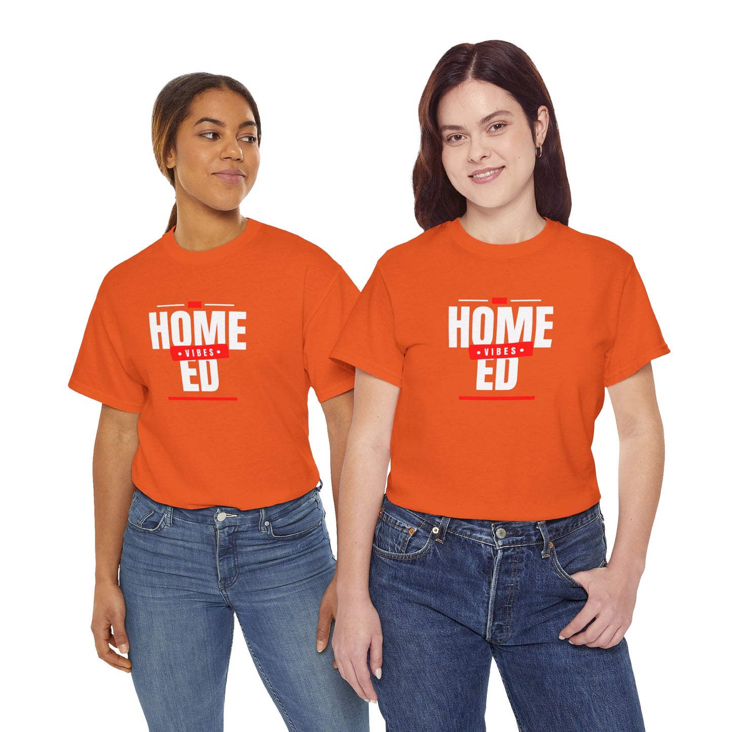 Unisex Heavy Cotton T-shirt - Home Ed Vibes - Tshirt For Home Educating Parents - Home Education Fashion