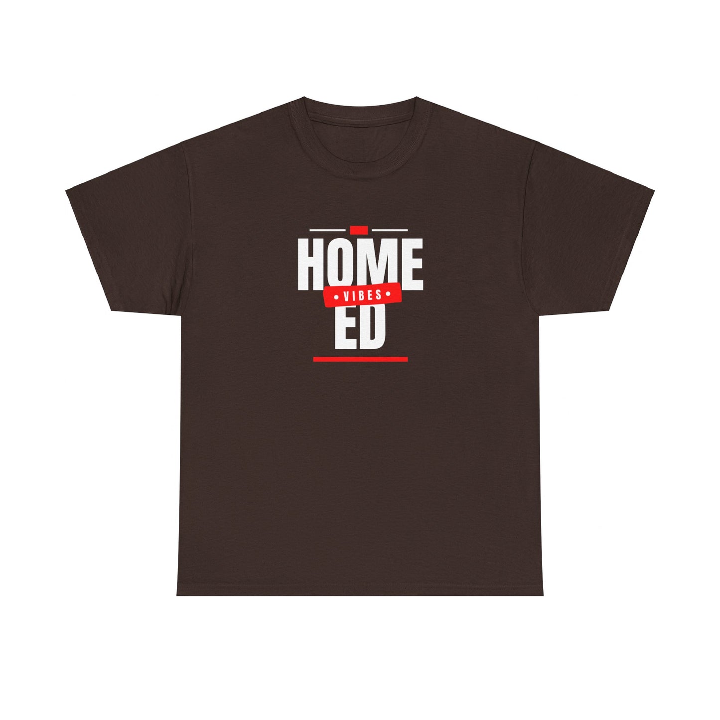 Unisex Heavy Cotton T-shirt - Home Ed Vibes - Tshirt For Home Educating Parents - Home Education Fashion