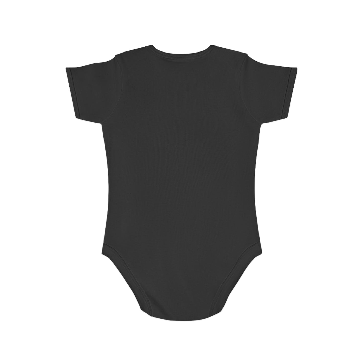 Organic Short Sleeve Baby Bodysuit - Living My Best Life - Organic Baby Clothes - Positive Vibes - Baby Bodysuit