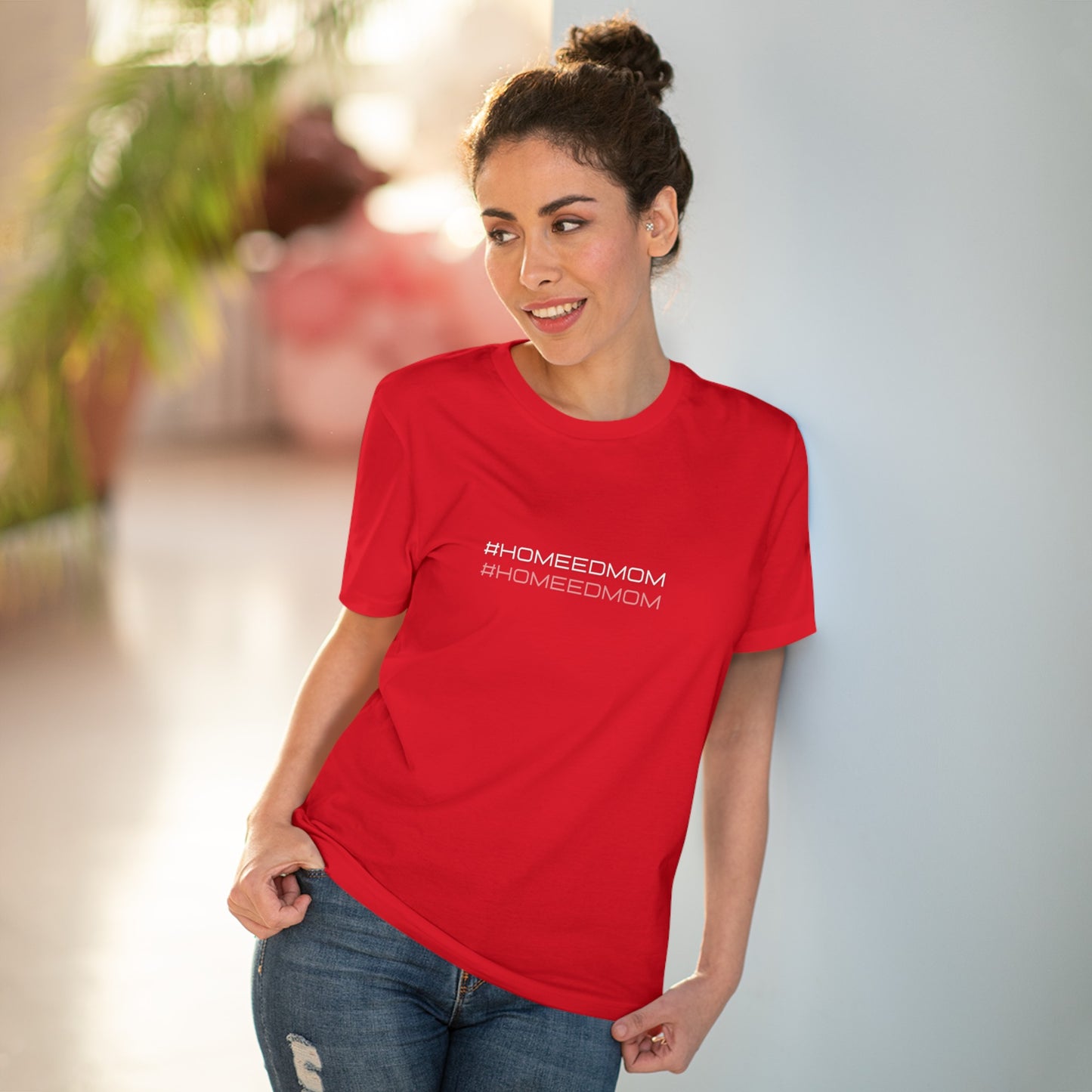 Women's Organic T-shirt - Home Ed Mom - Fashion For Home Educating Parents - Home Education