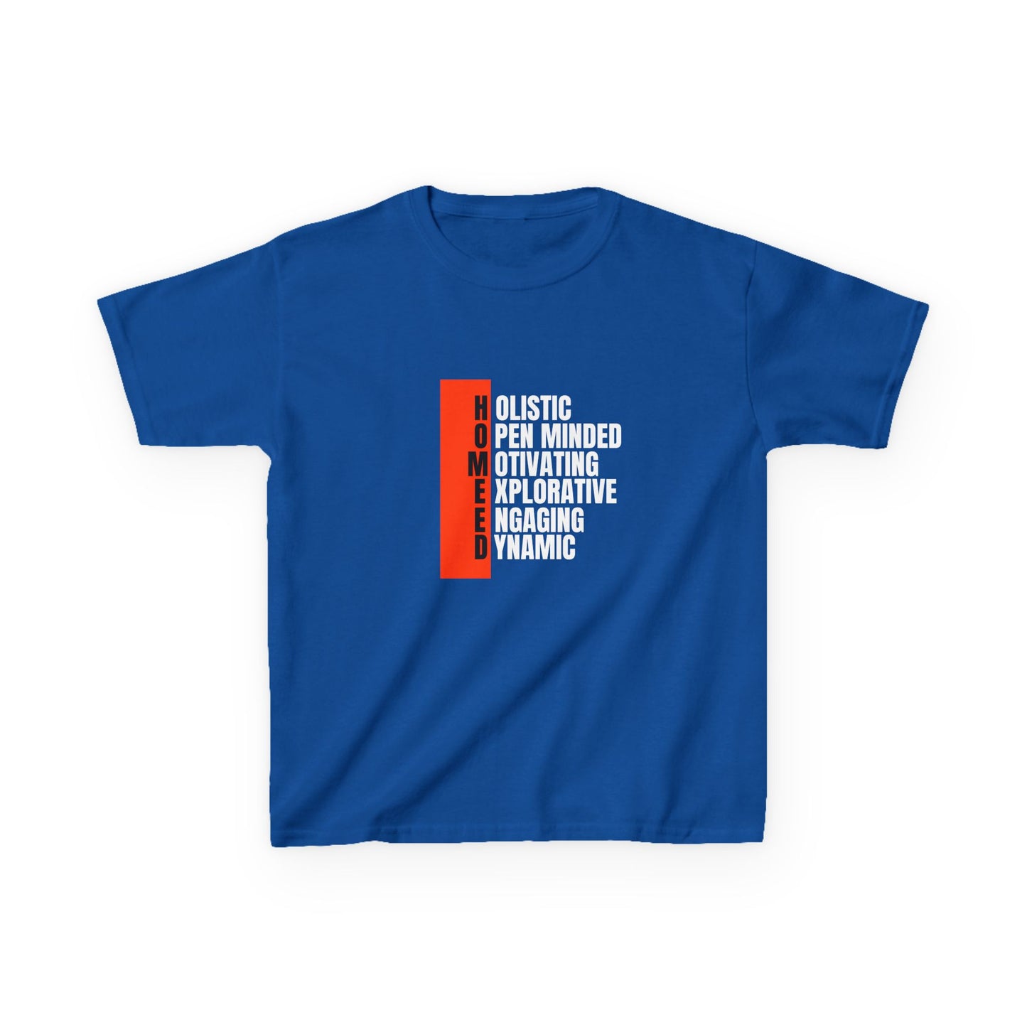 Kids Motivational Tee, Holistic Learning T-Shirt, Engaging Kids Apparel, Educational Clothing for Children, Gift for Young Explorers