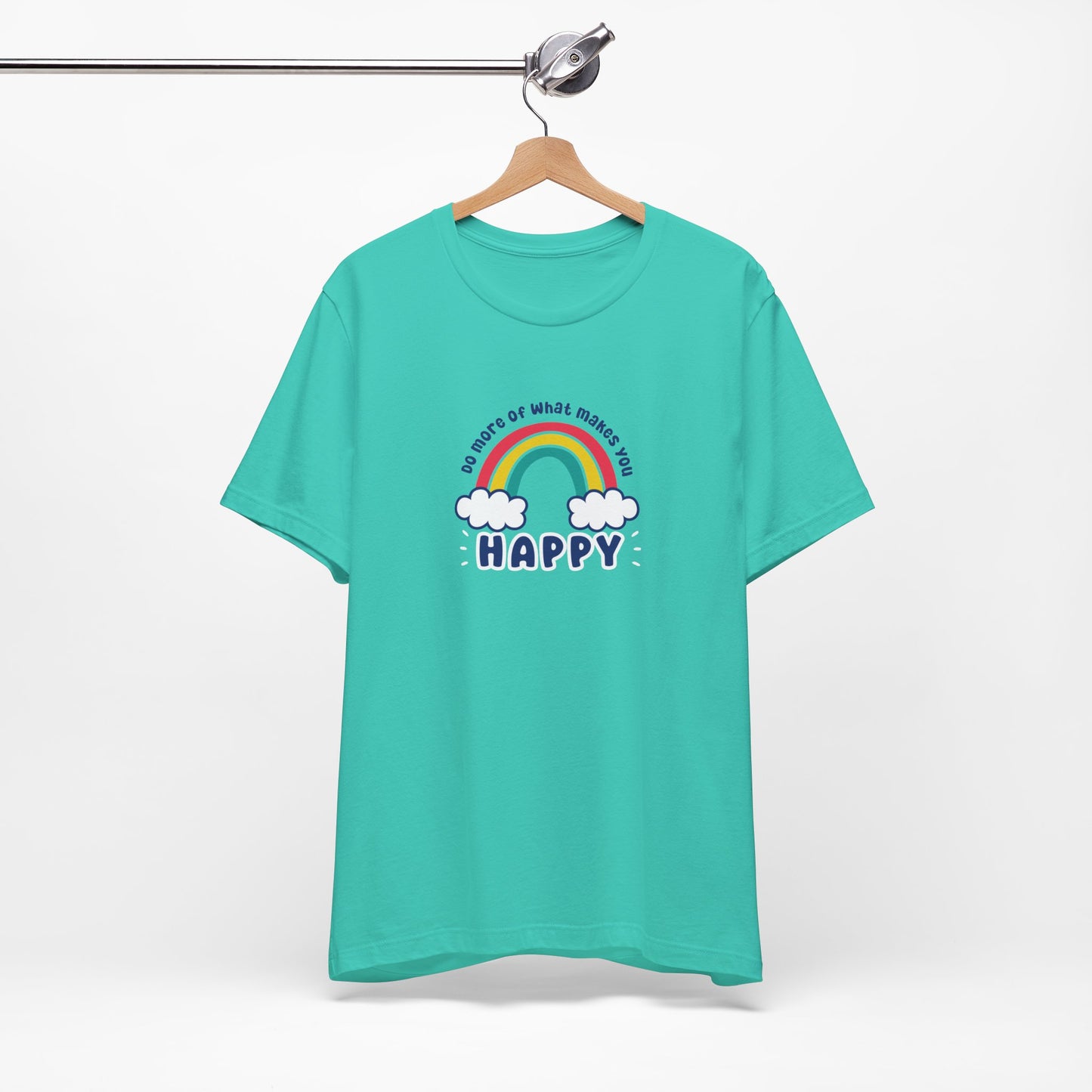 Unisex Jersey Short Sleeve Tee - Do more of what makes you happy