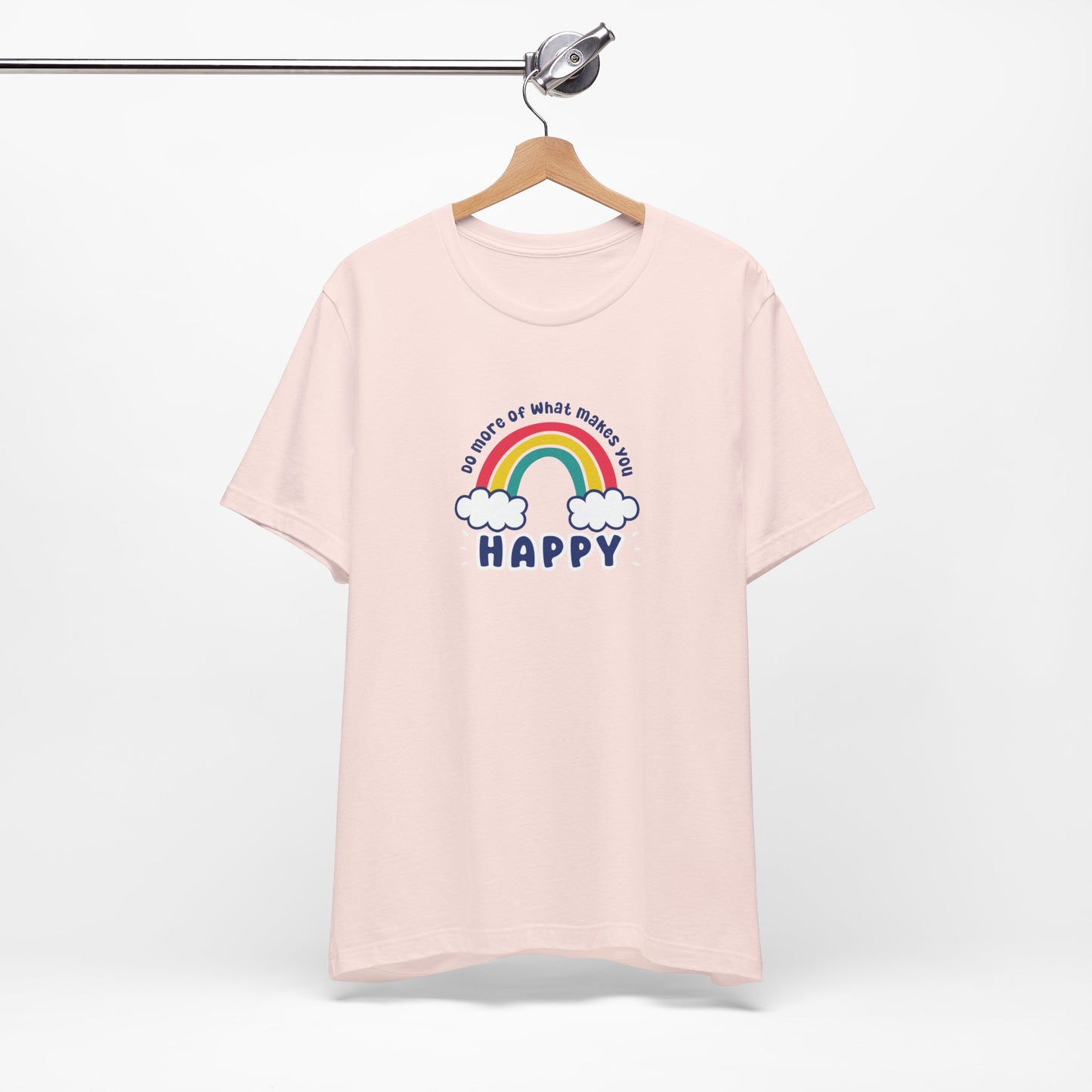 Unisex Jersey Short Sleeve Tee - Do more of what makes you happy