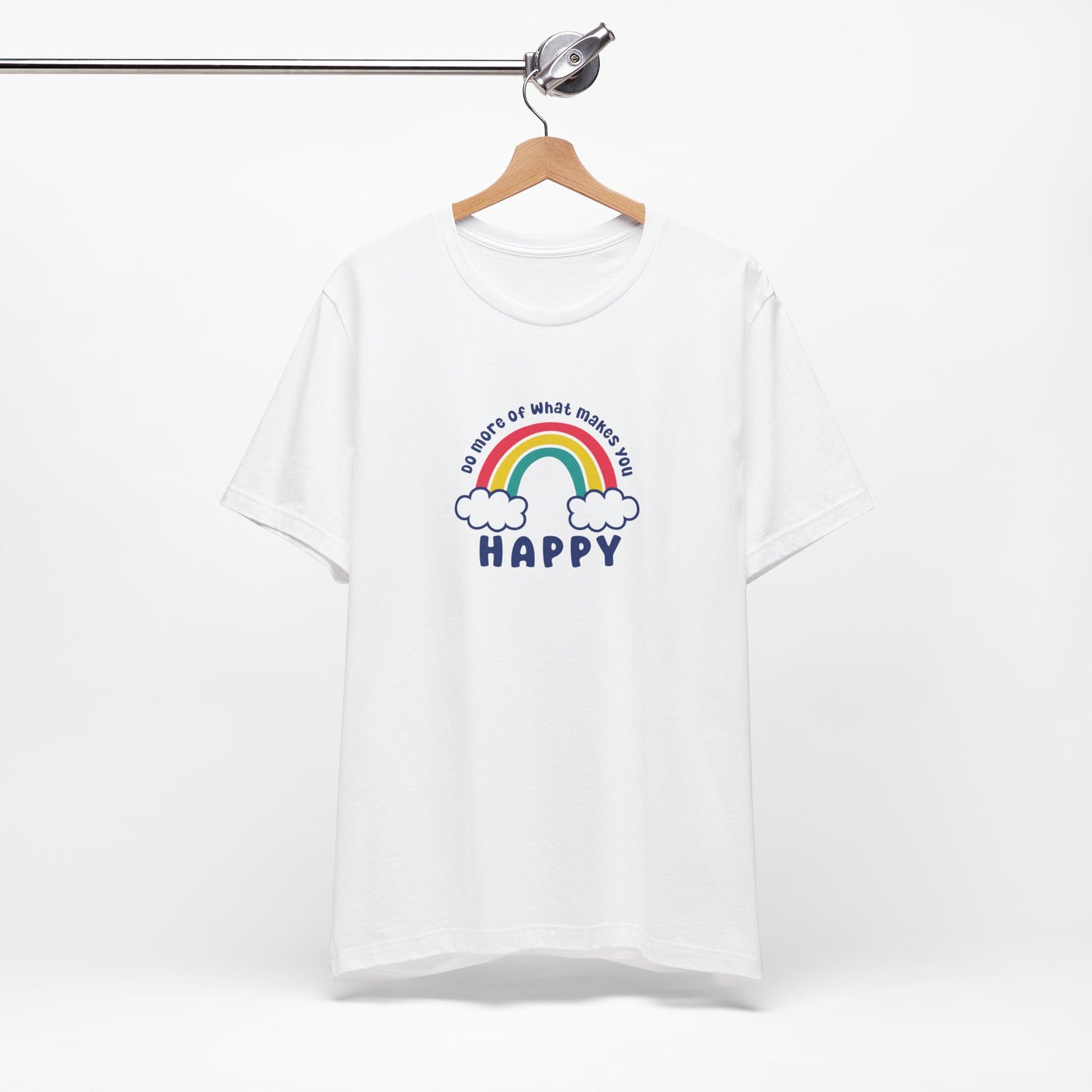 Unisex Jersey Short Sleeve Tee - Do more of what makes you happy