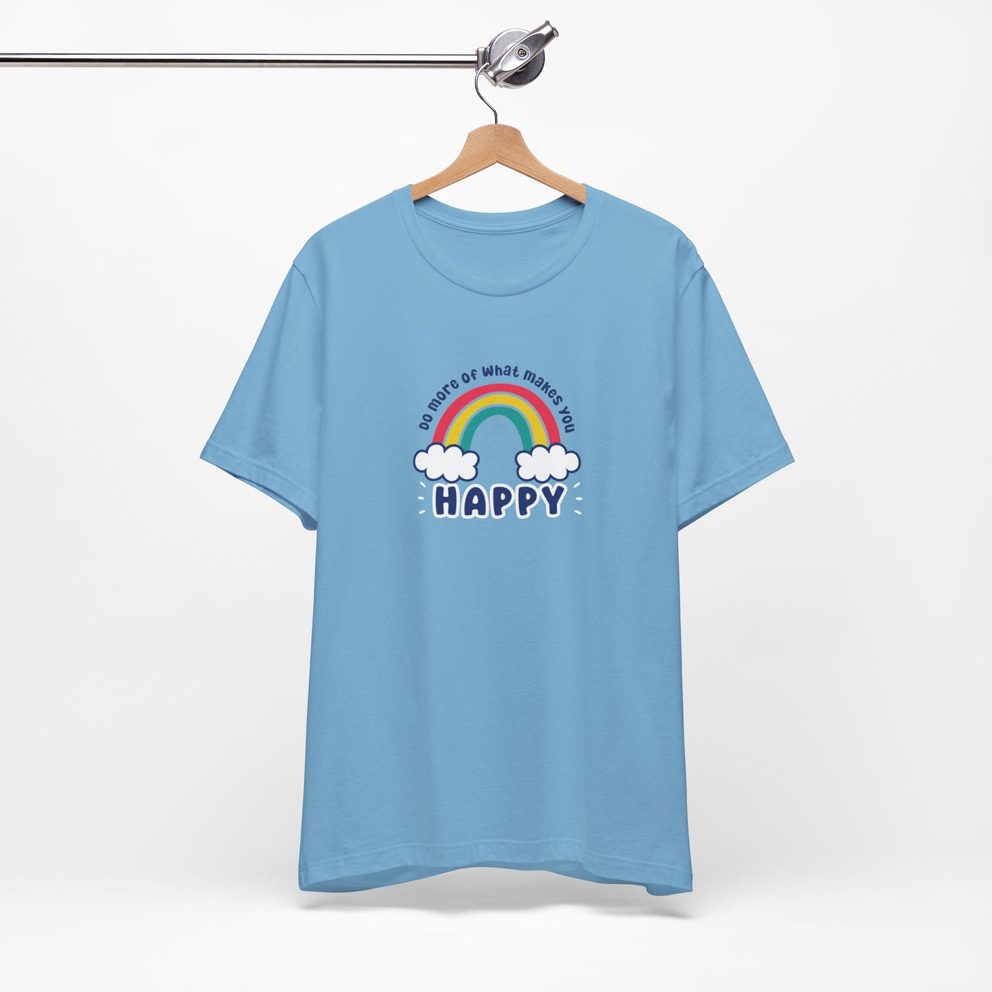 Unisex Jersey Short Sleeve Tee - Do more of what makes you happy