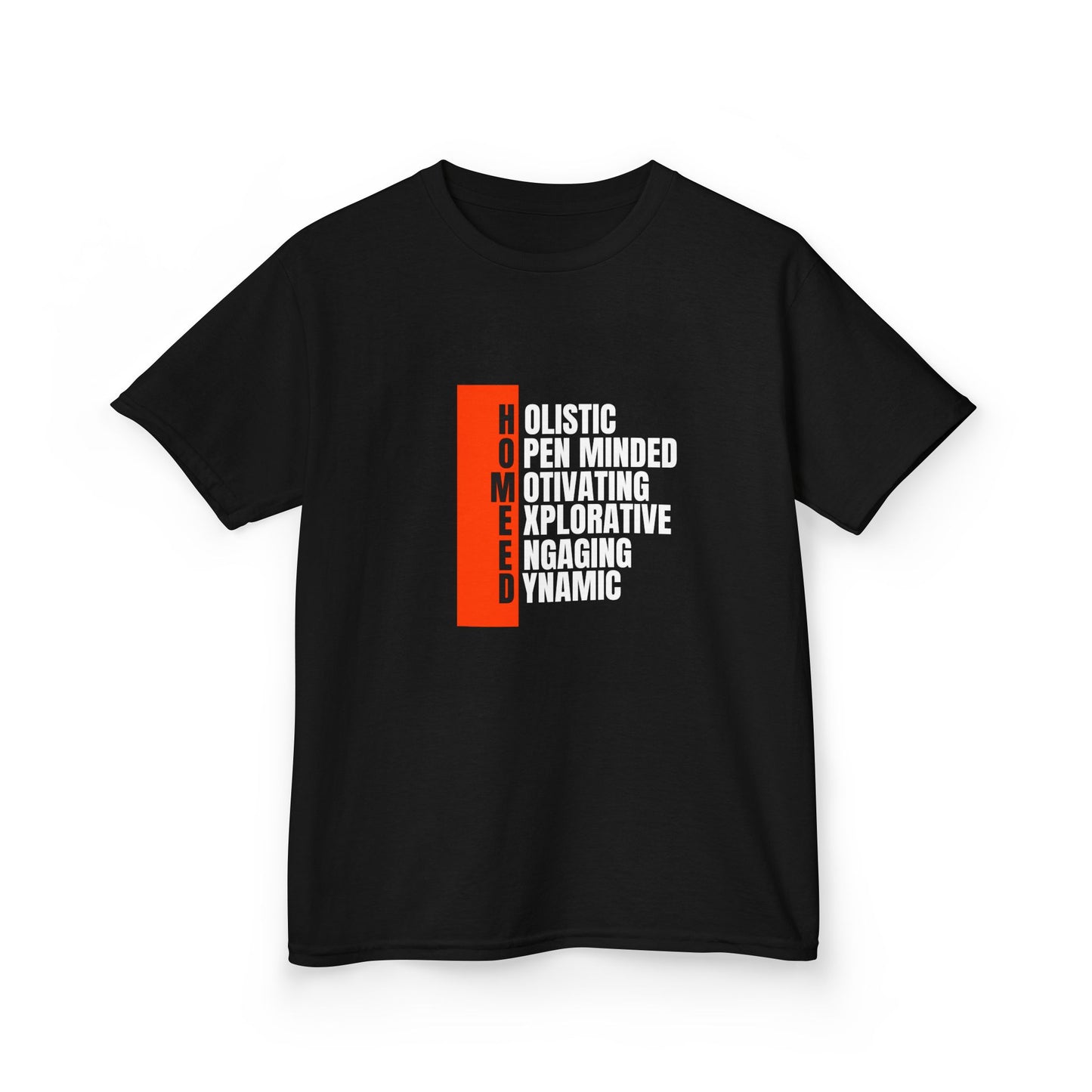 Kids Motivational Tee, Holistic Learning T-Shirt, Engaging Kids Apparel, Educational Clothing for Children, Gift for Young Explorers